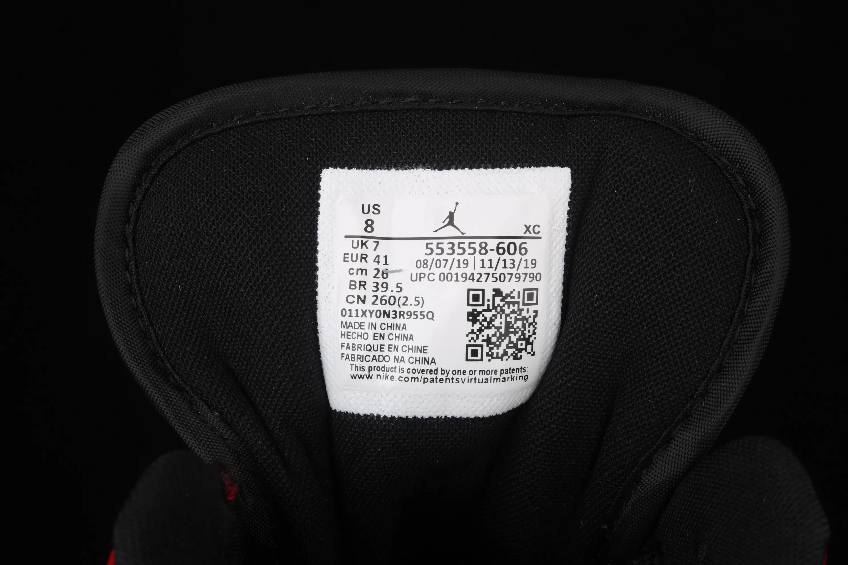 All categories Air Jordan Jordan series basketball shoes Air Jordan 1 Low X version Air Jordan 1 Low AJ1 Joe 1 low-top cultural and leisure sports sneakers 553558-606